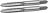 Комплект метчиков ЗУБР &quot;МАСТЕР&quot; ручных для нарезания метрической резьбы, М5 x 0,8, 2шт 4-28006-05-0.8-H2 купить в Екатеринбурге