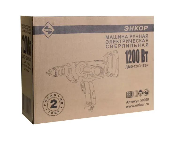 Дрель-миксер ДМЭ-1200/16ЭР Энкор 50099 купить в Екатеринбурге