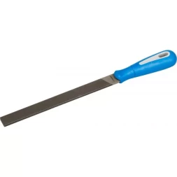 Напильник ЗУБР &quot;ПРОФЕССИОНАЛ&quot; плоский, двухкомпонентная рукоятка, № 2, 150мм 1611-15-2