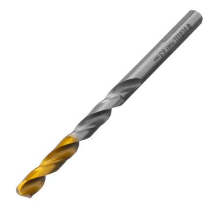 Сверло спиральное по металлу Denzel  6,5 x 100 мм, Р6М5, Golden Tip 718236 купить в Екатеринбурге