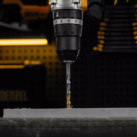 Сверло спиральное по металлу Denzel  6,5 x 100 мм, Р6М5, Golden Tip 718236 купить в Екатеринбурге