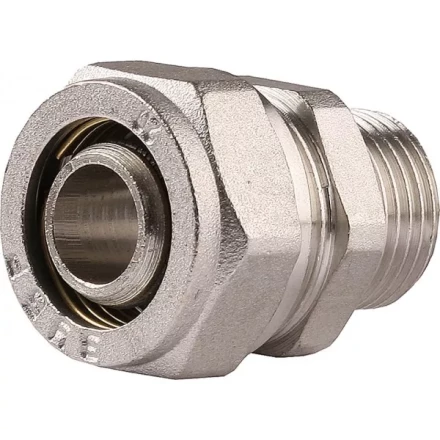 Соединитель ЗУБР с наружной резьбой, цанга-штуцер, 3/4&quot;х20х2,0 мм, никель 51401-20-3/4 купить в Екатеринбурге