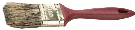 Кисть плоская ЗУБР &quot;УНИВЕРСАЛ-ПРЕМИУМ&quot; &quot;КП-15&quot;, смешанная натуральная щетина, пластмассовая ручка, 100мм 4-01015-100 купить в Екатеринбурге