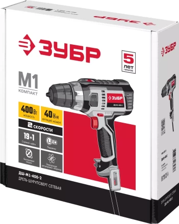 Дрель-шуруповерт сетевая ДШ-М1-400-2 серия МАСТЕР купить в Екатеринбурге