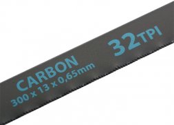 Полотна для ножовки по металлу 300 мм 32TPI Carbon 2шт GROSS