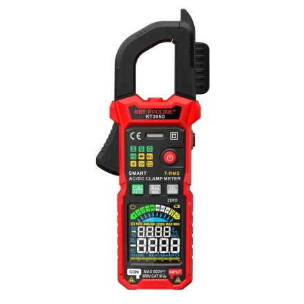 Токоизмерительные клещи КВТ KT 205D с True RMS (90386) купить в Екатеринбурге