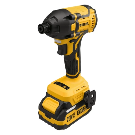 Винтоверт ударный аккумуляторный бесщет. CIDH-BL-20-270, Li-Ion, 20 В// Denzel купить в Екатеринбурге