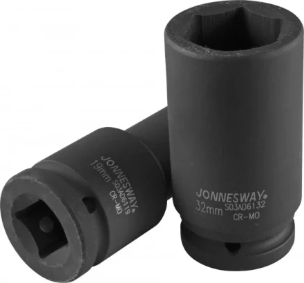 Головка ударная шестигранная 3/4&quot; М50  удлиненная S03AD6150 Jonnesway 48981 купить в Екатеринбурге