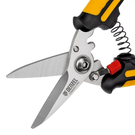 Ножницы универсальные Denzel, 185 мм, нержавеющая сталь, 78318 купить в Екатеринбурге