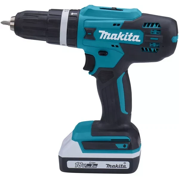 Аккумуляторная ударная 18В дрель-шуруповерт Makita HP488D006 (2*АКБ 2Ач тип G, ЗУ) купить в Екатеринбурге