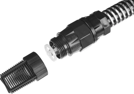 Шланг GRINDA всасывающий, с фильтром и обратным клапаном, 1&quot;, 7м 8-429007-1-7_z02 купить в Екатеринбурге