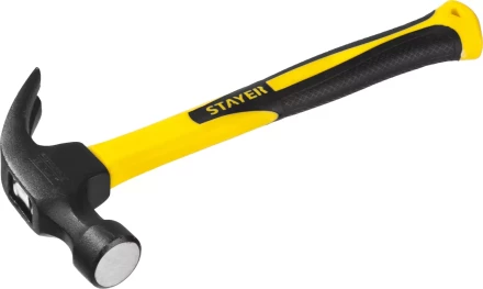 Молоток-гвоздодер &quot;Fiberglass&quot; с фиберглассовой рукояткой, 560 г, STAYER Professional 2026-560_z01 купить в Екатеринбурге