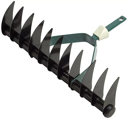 Грабли аэраторные RACO &quot;MAXI&quot;, с быстрозажимным механизмом, 11 зубцов / 350мм 4230-53838 купить в Екатеринбурге