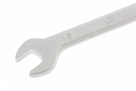 Ключ комбинированный трещоточный 15 мм количество зубьев 100 Gross 14853 купить в Екатеринбурге