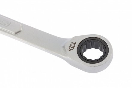 Ключ комбинированный трещоточный 15 мм количество зубьев 100 Gross 14853 купить в Екатеринбурге