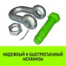 Скоба прямая со шплинтом HITCH G2150 1.0 т (SZ072056) купить в Екатеринбурге