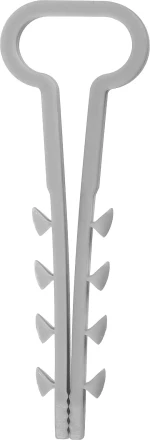 ЗУБР ДХ-П, 12 мм, нейлон, 100 шт, дюбель-хомут для плоского кабеля (30912-12) купить в Екатеринбурге