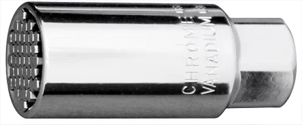 Головка торцевая многоразмерная (11-32мм) под квадрат 1/2" CrV хромир Gross 13190 купить в Екатеринбурге