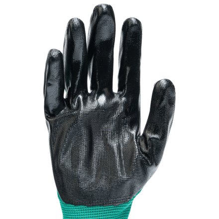 Перчатки полиэфирные с чёрным нитрильным покрытием, размер 9, 13 класс вязки// Palisad 678655 купить в Екатеринбурге