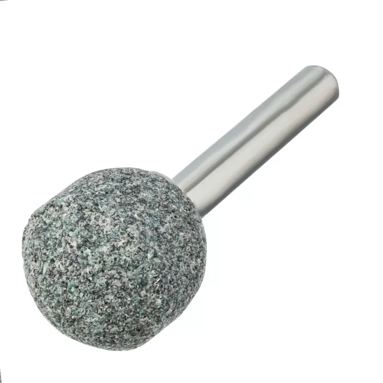 Шарошка абразивная, шар, 19 мм, для дрели , хвостовик d6 мм, 63С Denzel 76023 купить в Екатеринбурге