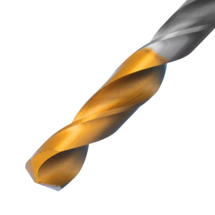 Сверло спиральное по металлу Denzel 7,5 x 109 мм, Р6М5, Golden Tip, 718238 купить в Екатеринбурге