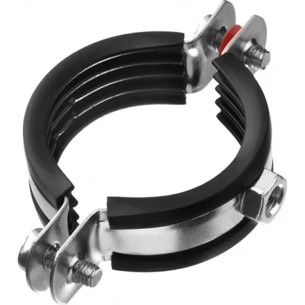 Хомут трубный с гайкой, оцинкованный, 1 1/2&quot;, 8шт, ЗУБР Мастер 37850-47-52 37850-47-52 купить в Екатеринбурге