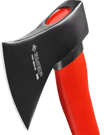 Топор ЗУБР "МАСТЕР" кованый с двухкомпонентной стеклопластиковой рукояткой, 0,6кг 2061-06 купить в Екатеринбурге