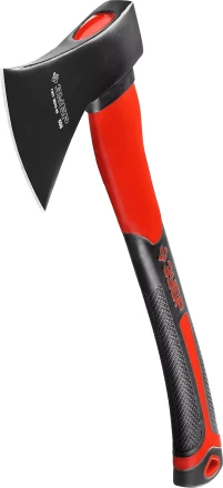 Топор ЗУБР "МАСТЕР" кованый с двухкомпонентной стеклопластиковой рукояткой, 0,6кг 2061-06 купить в Екатеринбурге