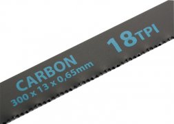 Полотна для ножовки по металлу 300 мм 18TPI Carbon 2 шт GROSS