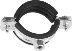 Хомуты трубные с гайкой карточка серия МАСТЕР