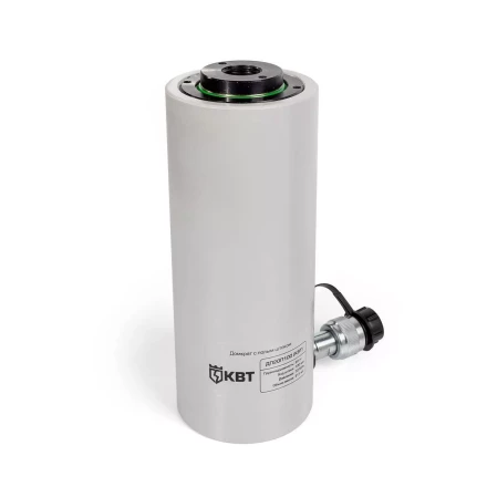 Домкрат с полым штоком КВТ ДП-50П75 серия ПРОФИ (84591) купить в Екатеринбурге