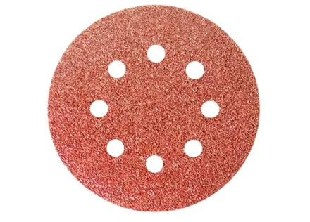 Круг абразивный на ворсовой подложке под &quot;липучку&quot; перфорированный P 120 125 мм 5 шт СИБРТЕХ 738067 купить в Екатеринбурге