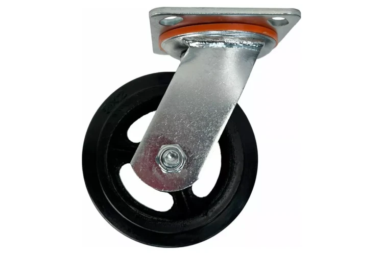 Аппаратное поворотное колесо большегрузное HITCH 200*50 резина черная SCd80 (SZ084998) купить в Екатеринбурге