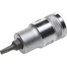 Торцовая бита-головка KRAFTOOL "INDUSTRIE QUALITAT", материал S2, TORX, сатинированная, 1/2", Т20 27905-20_z01 купить в Екатеринбурге