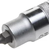 Торцовая бита-головка KRAFTOOL "INDUSTRIE QUALITAT", материал S2, TORX, сатинированная, 1/2", Т20 27905-20_z01 купить в Екатеринбурге