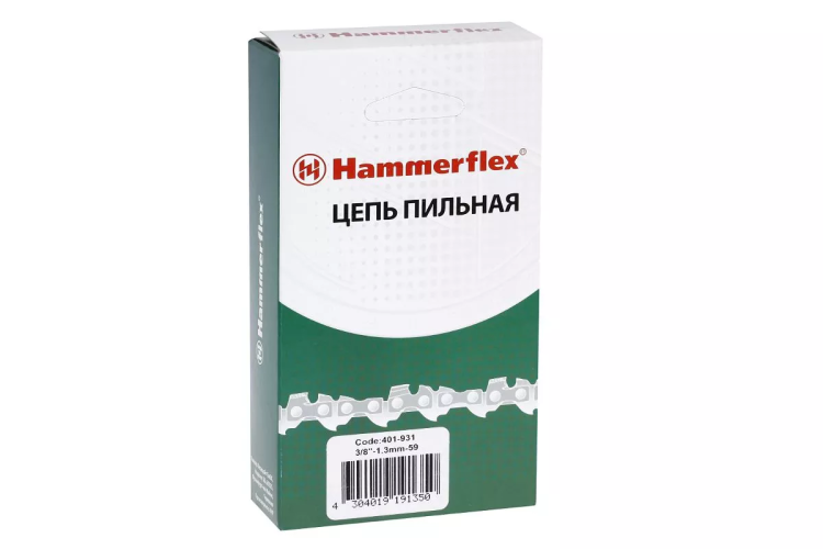 Цепь пильная HAMMER 3/8''-1.3мм-59зв. купить в Екатеринбурге