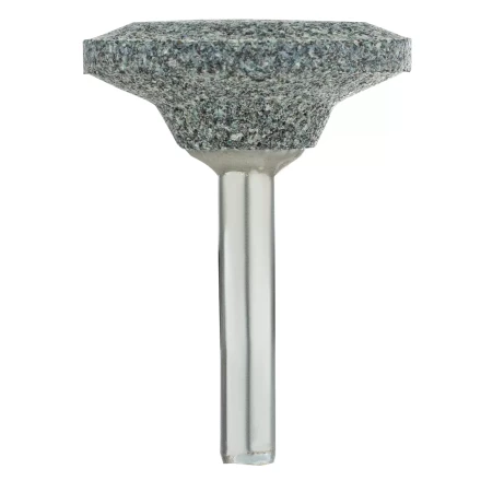 Шарошка абразивная, диск, 32 x 12 мм, для дрели,  хвостовик d6 мм, 63С Denzel 76024 купить в Екатеринбурге