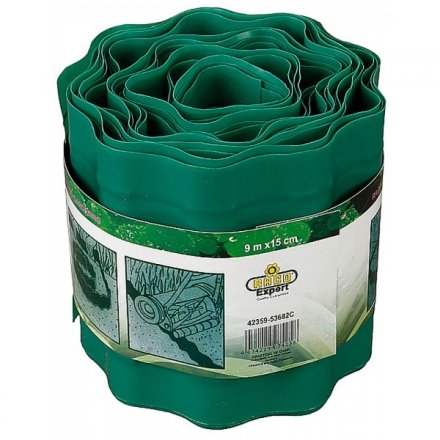 Лента бордюрная RACO, цвет зеленый, 15см х 9 м 42359-53682C купить в Екатеринбурге