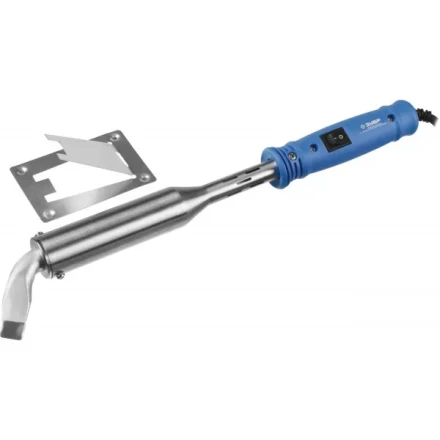 Паяльник ЗУБР &quot;ПРОФЕССИОНАЛ&quot;, с выключателем, пластмассовой рукояткой и долговечным жалом, 300Вт, клин 55301-300 купить в Екатеринбурге