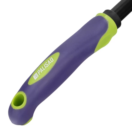 Грабли 6-зубые Palisad, 110х300 мм, стальные, обрезиненная эргономичная рукоятка, LSR1, 62061 купить в Екатеринбурге