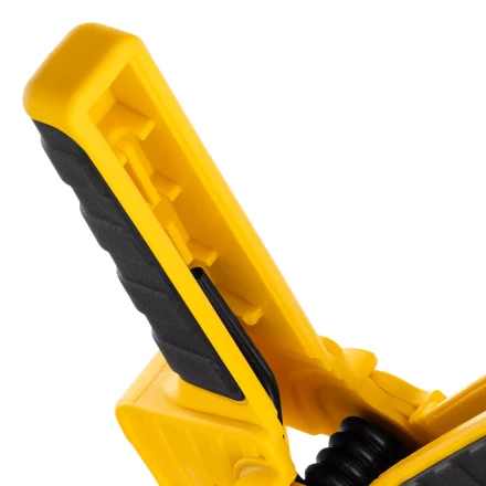 Струбцина клещеобразная Denzel, удлиненная 75 х 110 мм двухкомпонентные рукоятки, 20790 купить в Екатеринбурге