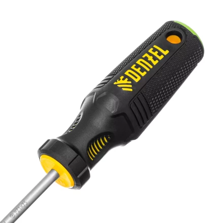 Отвертка, PZ1x75 мм, S2, 3к рукоятка Denzel 122057 купить в Екатеринбурге