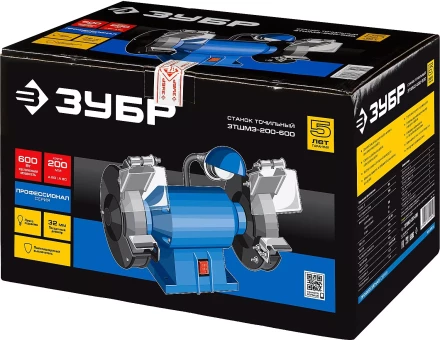 Точило с фонарем ЗТШМЭ-200-600 серия ПРОФЕССИОНАЛ купить в Екатеринбурге