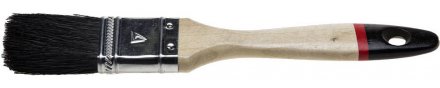 Кисть плоская STAYER &quot;UNIVERSAL-EURO&quot;, чёрная натуральная щетина, деревянная ручка, 20мм 01022-020 купить в Екатеринбурге