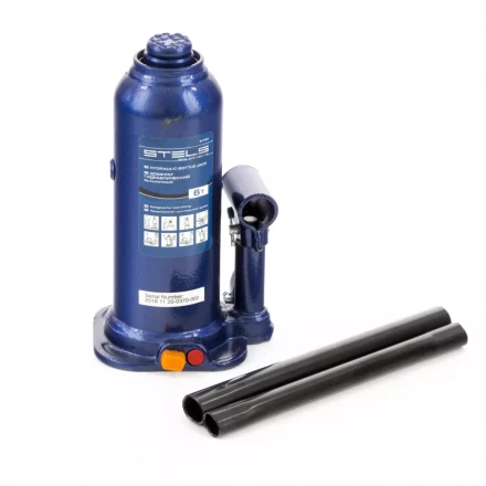 Домкрат гидравлический бутылочный 6 т h подъема 207-404 мм Stels 51164 купить в Екатеринбурге
