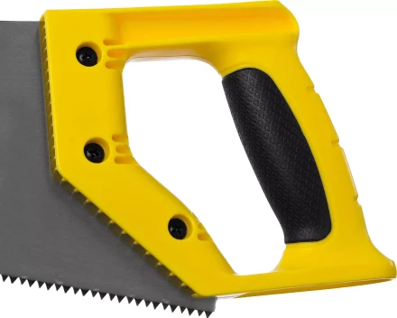 Ножовка универсальная (пила) &quot;Тайга-7&quot;, 450мм,7TPI, закаленный зуб, рез вдоль и поперек волокон, для средн заготовок, фанеры, ДСП,МДФ, STAYER 15050-45_z02 купить в Екатеринбурге