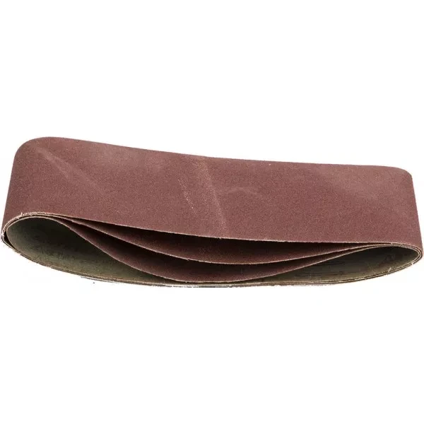 Лента STAYER "MASTER" шлифовальная универсальная бесконечная на тканевой основе, для ЛШМ, P100, 100х610мм, 3шт 35443-100 купить в Екатеринбурге