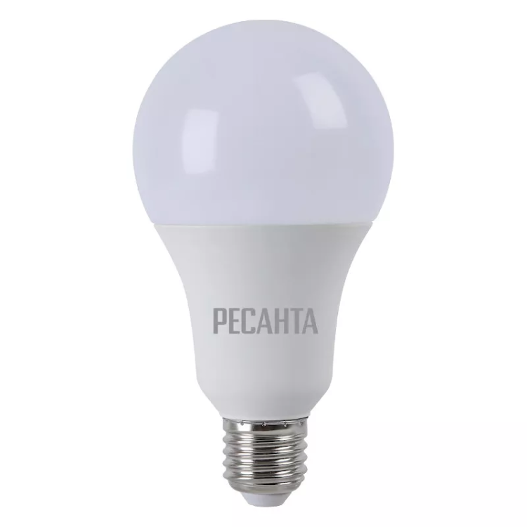Лампа светодиодная РЕСАНТА LL-R-A80-20W-230-4K-E27 76/1/22 купить в Екатеринбурге