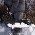 Лопата для уборки снега пластиковая, 490х325х1380 мм, стальной черенок, Palisad 61661 купить в Екатеринбурге