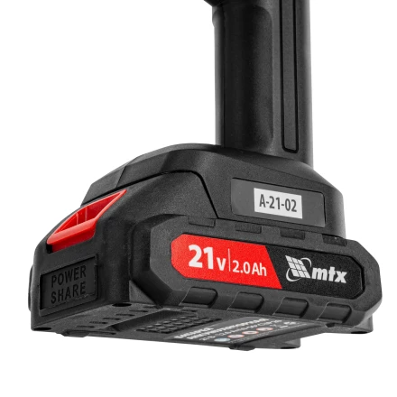 Моечная машина высокого давления аккумуляторная А-21-02, 40 бар, 4 л/мин, Li-ion 21 В, 2 акк.// MTX купить в Екатеринбурге